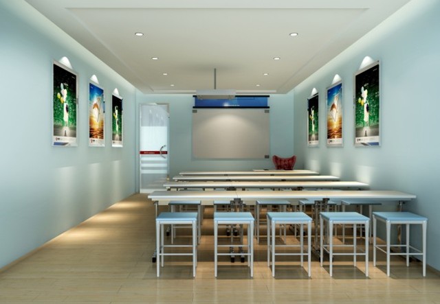 教育培訓機構裝修注意事項,設計案例實景(圖1) 1