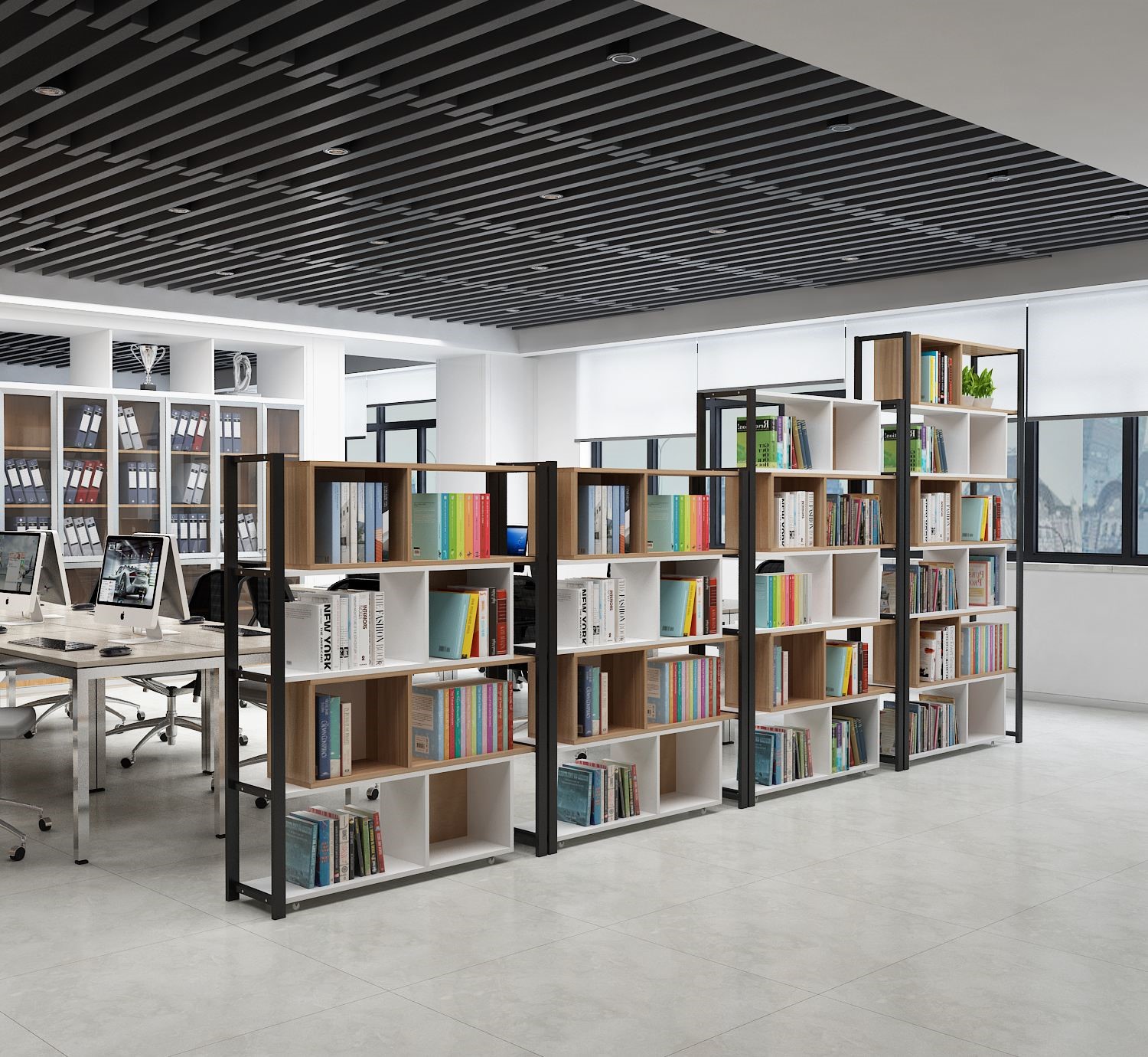 做好隔斷，讓你的辦公室瞬間提升一個(gè)檔次！(圖2)