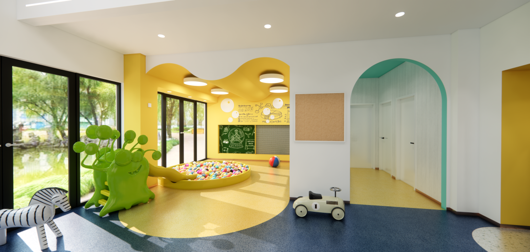 【托育機構】空間設計-希蒙樹托育早教裝修設計全案(圖3) 【托育機構】空間設計-希蒙樹托育早教裝修設計全案(圖3)