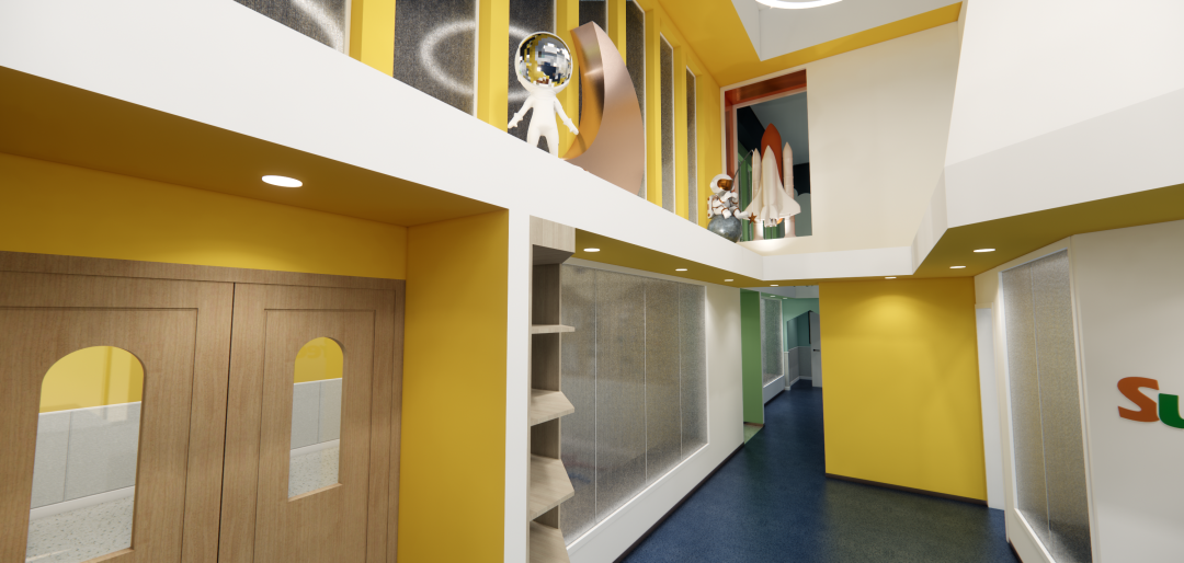 【托育機構】空間設計-希蒙樹托育早教裝修設計全案(圖8) 【托育機構】空間設計-希蒙樹托育早教裝修設計全案(圖8)